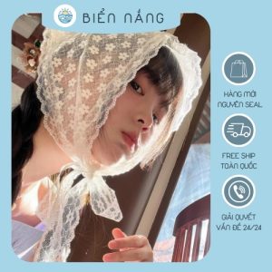 Khăn ren nữ phiên bản Hàn Quốc