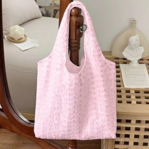 Túi Tote Đi Biển Thêu Ren