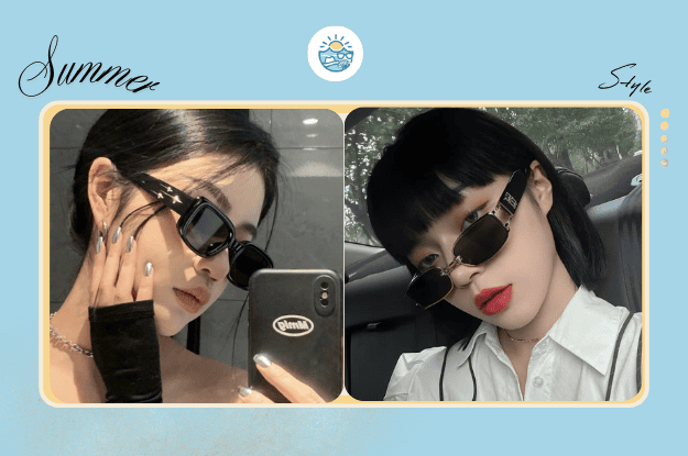 Kính râm gọng vuông phù hợp với ai?