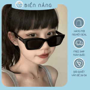 Kính Mát Nhỏ Mùa Hè Retro Nữ Kính Mát Thời Trang Cô Gái