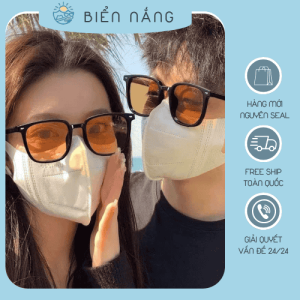 Kính Râm Mắt Nữ Nam Mắt Không Độ Chống UV400 Tia Bức Xạ Thời Trang Đẹp Giá Rẻ