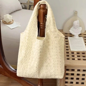 Túi Tote Đi Biển Ren Hoa Anh Đào