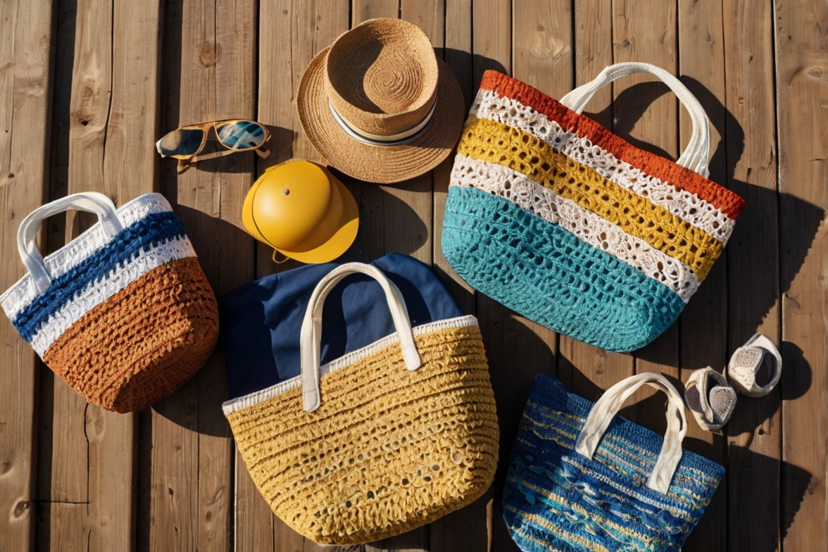 Bộ sưu tập túi đi biển đa dạng phong cách - túi đi biển đẹp