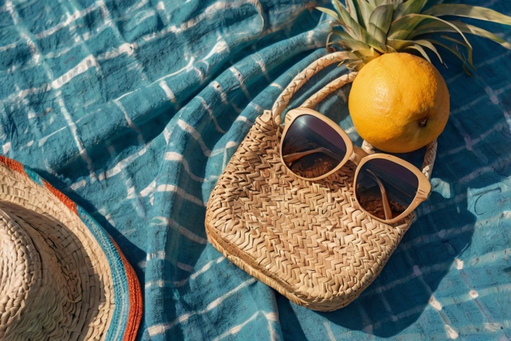 Combo phụ kiện đi biển hoàn hảo.