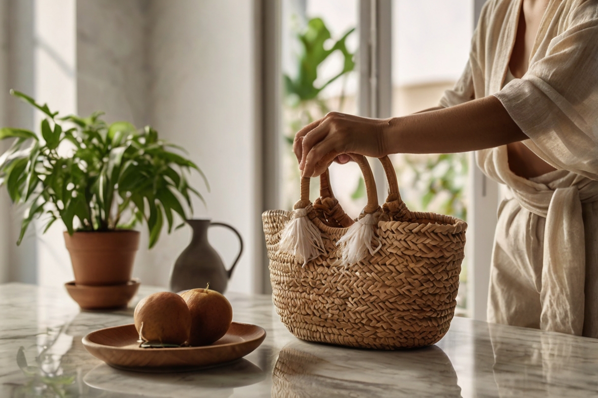 Hướng dẫn chăm sóc túi xách đi biển - túi đi biển đẹp