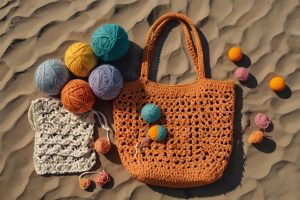 Sơ đồ hướng dẫn móc túi len đi biển.