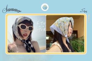 Cách chọn khăn theo xu hướng khăn đi biển